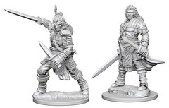 Pathfinder Deep Cuts - Human Fighter Pre-Primed Male